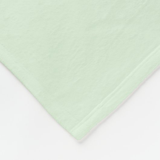 モノグラムダークグリーン邪悪な目のシンボル淡い色のオン緑 フリースブランケット (角)