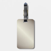 モノグラムダーツデザイン ラゲッジタグ (裏面縦)