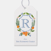 モノグラムチノワセリーウォーター色シトラスクレスト ギフトタグ (正面)