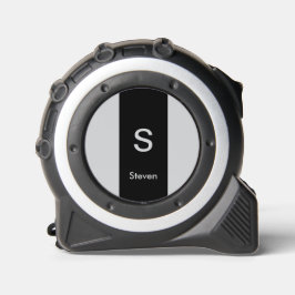 モノグラムツートーンモダンブラックとグレー メジャー