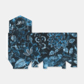 モノグラムティール(緑がかった色)ヴィンテージフローラテント優先ボックス フェイバーボックス (折り畳みなし)