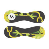 モノグラムテクニカルハーフトーンの背景4 野球ボール (パネル)