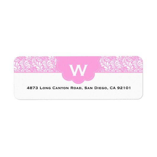 モノグラムデコ ラベル (正面)