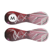 モノグラムデザインの背景 野球ボール (パネル)