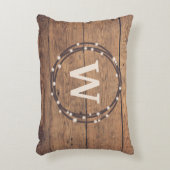 モノグラムデザイン アクセントクッション (正面(垂直))