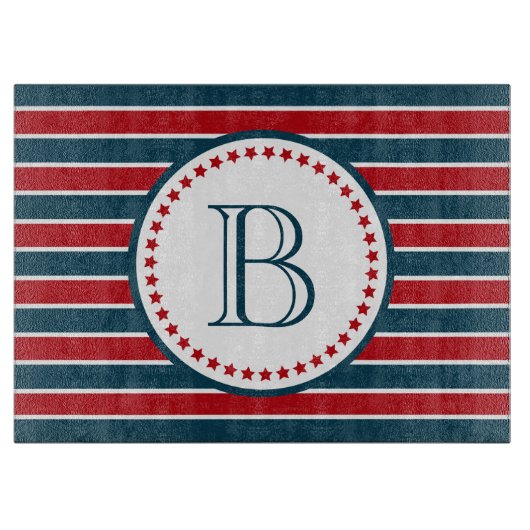 モノグラムデザイン カッティングボード (正面)