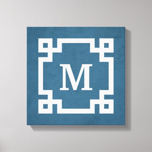 モノグラムデザイン キャンバスプリント (正面)