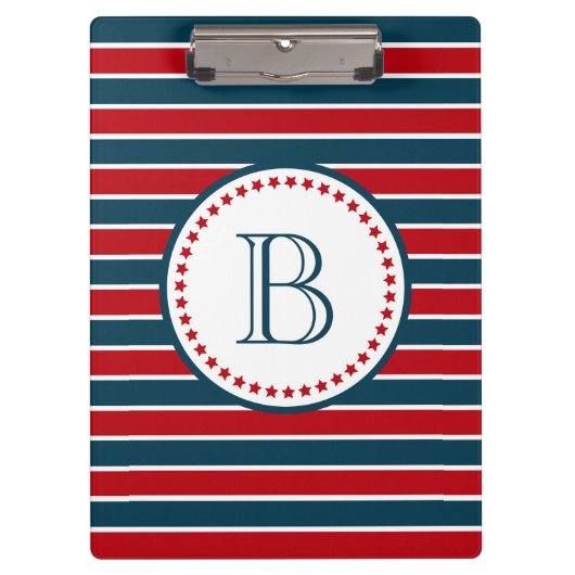 モノグラムデザイン クリップボード (正面)