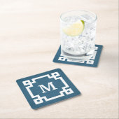 モノグラムデザイン スクエアペーパーコースター (インサイチュ)