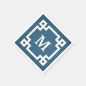 モノグラムデザイン スタンダードカクテルナプキン (角)