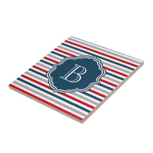 モノグラムデザイン タイル (側面)