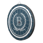 モノグラムデザイン ダーツボード (正面右)