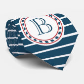 モノグラムデザイン ネクタイ (ロール)