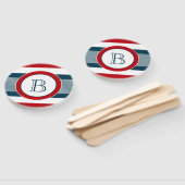 モノグラムデザイン ハンドファン (組立なし)