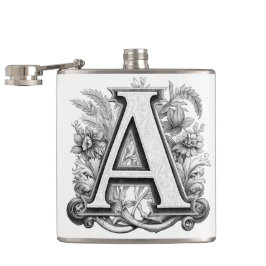 モノグラムデザイン フラスク