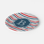 モノグラムデザイン ペーパープレート (アングル)