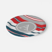 モノグラムデザイン ペーパープレート (アングル)