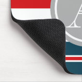 モノグラムデザイン マウスパッド (コーナー)