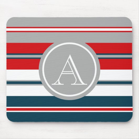 モノグラムデザイン マウスパッド (正面)