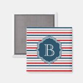 モノグラムデザイン マグネット (正面/裏面)