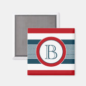 モノグラムデザイン マグネット (正面/裏面)