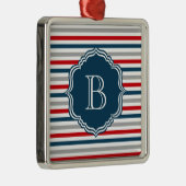 モノグラムデザイン メタルオーナメント (右)