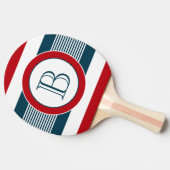 モノグラムデザイン 卓球ラケット (横)