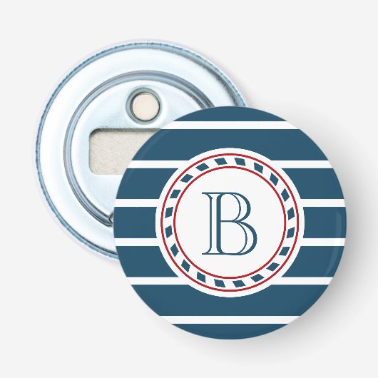 モノグラムデザイン 栓抜き (正面)