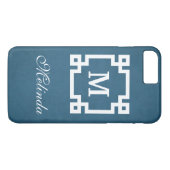 モノグラムデザイン Case-Mate iPhoneケース (裏面(横))