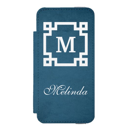 モノグラムデザイン INCIPIO iPhoneウォレットケース (フォリオ 正面)