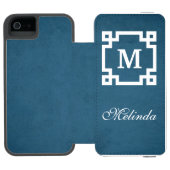 モノグラムデザイン INCIPIO iPhoneウォレットケース (フォリオ Open)