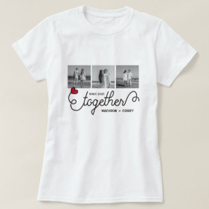 モノグラムトゥガータイポグラフィアートインスタグラム写真 Tシャツ