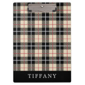 モノグラムトムソンカメルタータンチェック格子模様 クリップボード (正面)
