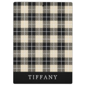 モノグラムトムソンカメルタータンチェック格子模様 クリップボード (裏面)
