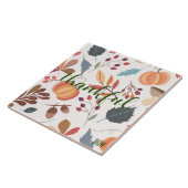 モノグラムトレンディー秋パターン6x6セラミックタイル タイル (側面)