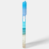 モノグラムトロピカルサンディビーチ景観 Case-Mate iPhoneケース (裏面 / 右)