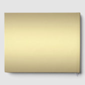 モノグラムドラムセット金ゴールド ゲストブック (裏面)