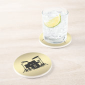 モノグラムドラムセット金ゴールド コースター (側面)