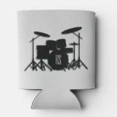 モノグラムドラムセット銀 缶クーラー (裏面)