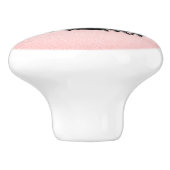 モノグラムドラムセット音楽デザイン セラミックノブ (側面)