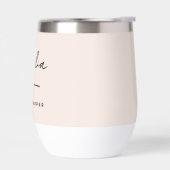 モノグラムニュートラルモダンシグネチャミニマリスト (左面)