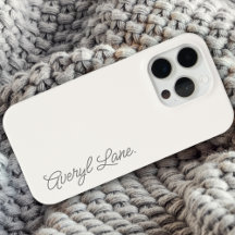 モノグラムニュートラルモダンミニマルスタイリッシュリストスクリプト