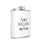 モノグラムネームゴルフクラブエース |お使いの色の選択 フラスク (右)