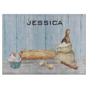 モノグラムネームベーキングベイカーギフト カッティングボード