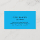 モノグラムハウスロゴ実在エステート不動産仲介業者 名刺 (裏面)