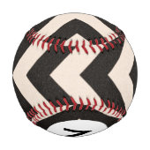 モノグラムハザードストライプ 野球ボール (裏面)