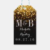 モノグラムハリウッドグラムの後の幸せな結婚い ギフトタグ (裏面)