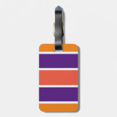 モノグラムハンドオフmyバッグ文字オレンジホワイトパープル ラゲッジタグ (裏面縦)