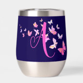 モノグラムバタフライブルーピンク (背面)