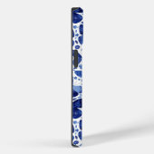 モノグラムバターフリウオーターカラーブルー Case-Mate iPhoneケース (裏面 / 右)